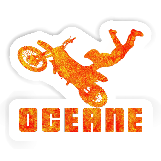 Oceane Sticker Motocross-Fahrer Notebook Oceane Sticker Motocross-Fahrer Gift package Image