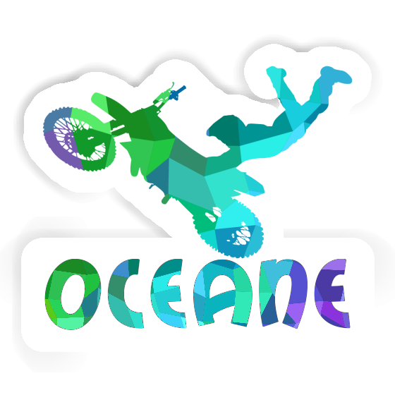 Aufkleber Oceane Motocross-Fahrer Notebook Aufkleber Oceane Motocross-Fahrer Notebook Image