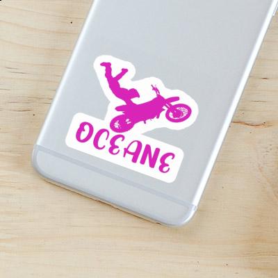 Motocross Jumper Sticker Oceane Laptop Motocross Jumper Sticker Oceane Laptop Image