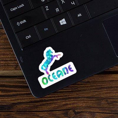 Pferd Aufkleber Oceane Pferd Aufkleber Oceane Image