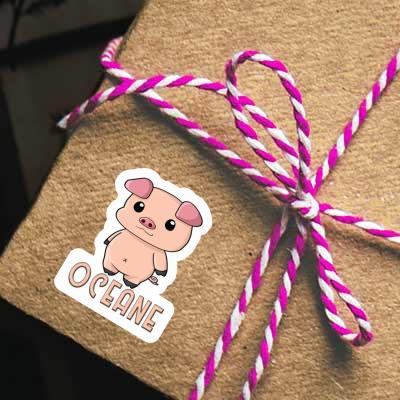 Sticker Oceane Piggy Sticker Oceane Piggy Image