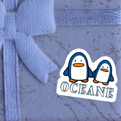Sticker Penguin Oceane Notebook Sticker Penguin Oceane Gift package Image