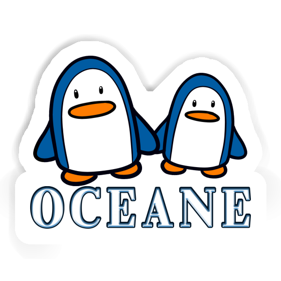 Sticker Penguin Oceane Notebook Sticker Penguin Oceane Gift package Image