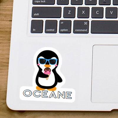 Sticker Pinguin Oceane Laptop Sticker Pinguin Oceane Laptop Image
