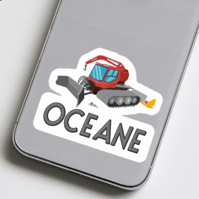 Sticker Snowcat Oceane Sticker Snowcat Oceane Image