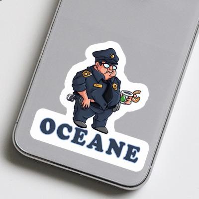 Sticker Polizist Oceane Notebook Sticker Polizist Oceane Gift package Image