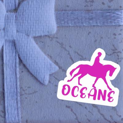 Sticker Horse Rider Oceane Notebook Sticker Horse Rider Oceane Notebook Image
