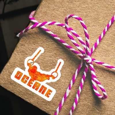 Oceane Sticker Ring gymnast Notebook Oceane Sticker Ring gymnast Gift package Image