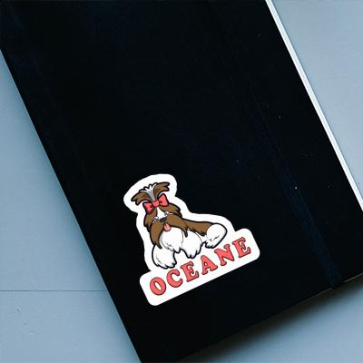 Shih Tzu Sticker Oceane Laptop Shih Tzu Sticker Oceane Laptop Image