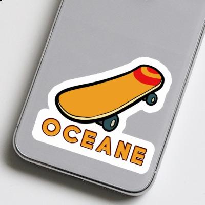 Skateboard Aufkleber Oceane Notebook Skateboard Aufkleber Oceane Notebook Image