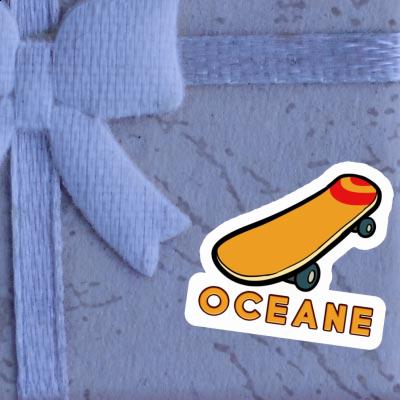 Skateboard Aufkleber Oceane Laptop Skateboard Aufkleber Oceane Laptop Image