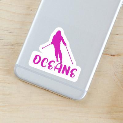 Oceane Sticker Skier Notebook Oceane Sticker Skier Gift package Image