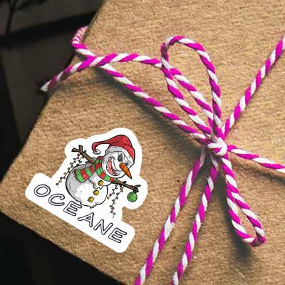 Oceane Sticker Bad Snowman Notebook Oceane Sticker Bad Snowman Gift package Image