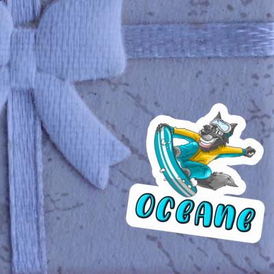 Snowboarder Sticker Oceane Notebook Snowboarder Sticker Oceane Gift package Image