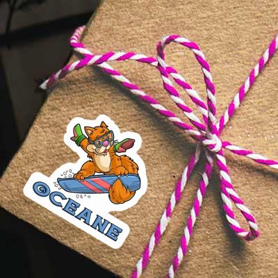 Aufkleber Boarderin Oceane Notebook Aufkleber Boarderin Oceane Gift package Image