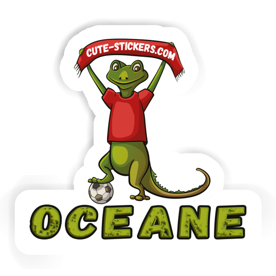 Aufkleber Oceane Eidechse Notebook Aufkleber Oceane Eidechse Notebook Image