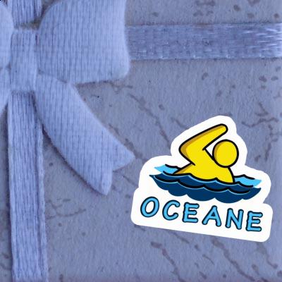 Swimmer Sticker Oceane Notebook Swimmer Sticker Oceane Gift package Image