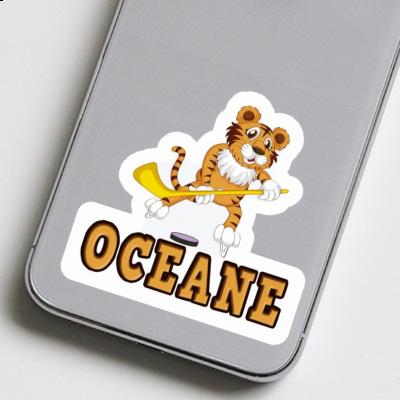 Oceane Sticker Eishockeyspieler Laptop Oceane Sticker Eishockeyspieler Laptop Image