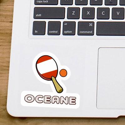 Sticker Oceane Tischtennisschläger Notebook Sticker Oceane Tischtennisschläger Gift package Image
