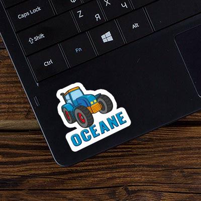 Sticker Tractor Oceane Notebook Sticker Tractor Oceane Gift package Image