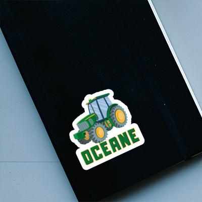 Sticker Tractor Oceane Notebook Sticker Tractor Oceane Gift package Image