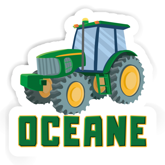 Sticker Tractor Oceane Notebook Sticker Tractor Oceane Notebook Image