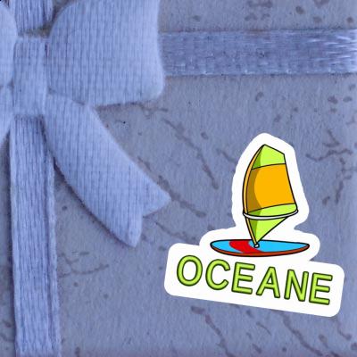 Aufkleber Oceane Windsurfbrett Notebook Aufkleber Oceane Windsurfbrett Gift package Image