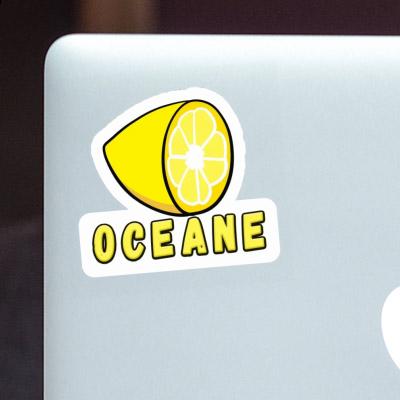 Sticker Oceane Zitrone Notebook Sticker Oceane Zitrone Gift package Image