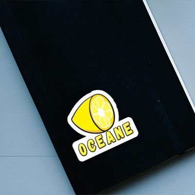 Sticker Oceane Zitrone Notebook Sticker Oceane Zitrone Gift package Image