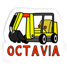 Octavia Sticker Mini-Excavator Image