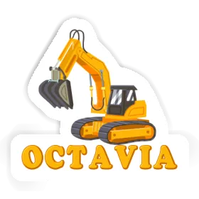 Excavator Sticker Octavia Image