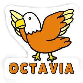 Autocollant Oiseau Octavia Image