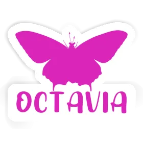 Autocollant Octavia Papillon Image