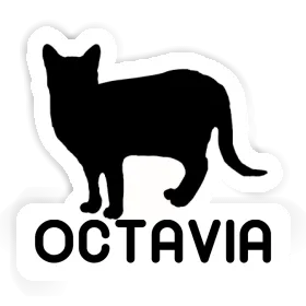 Octavia Sticker Cat Image