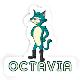 Cat Sticker Octavia Image