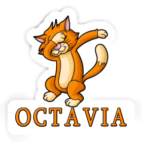 Sticker Octavia Cat Image