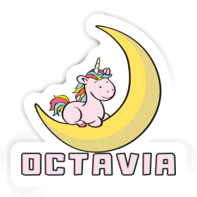 Autocollant Licorne Octavia Image