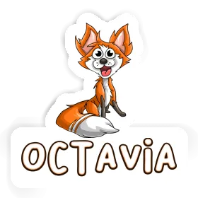 Octavia Autocollant Renard Image
