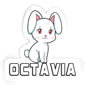 Autocollant Lapin Octavia Image