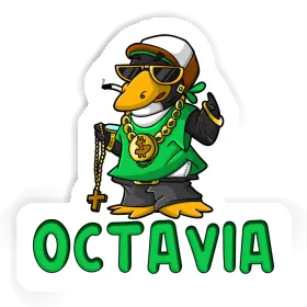 Sticker Hip-Hop Penguin Octavia Image
