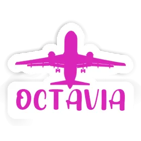 Autocollant Jumbo-Jet Octavia Image