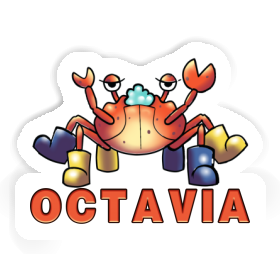 Crabe Autocollant Octavia Image