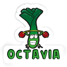Autocollant Poireau Octavia Image