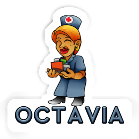 Infirmière Autocollant Octavia Image