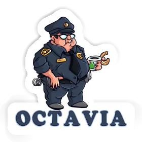 Police Officer Sticker Octavia Image