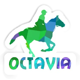 Octavia Sticker Horse Rider Image