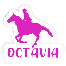 Octavia Sticker Horse Rider Image