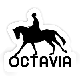 Octavia Sticker Horse Rider Image