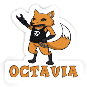 Octavia Sticker Rocker Fox Image