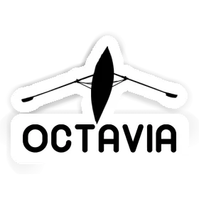 Autocollant Octavia Bateau à rames Image